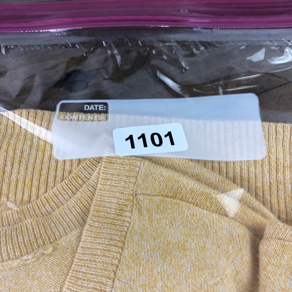 AEO mustard yellow v-neck long high low sweater, S - Picture 10 of 11